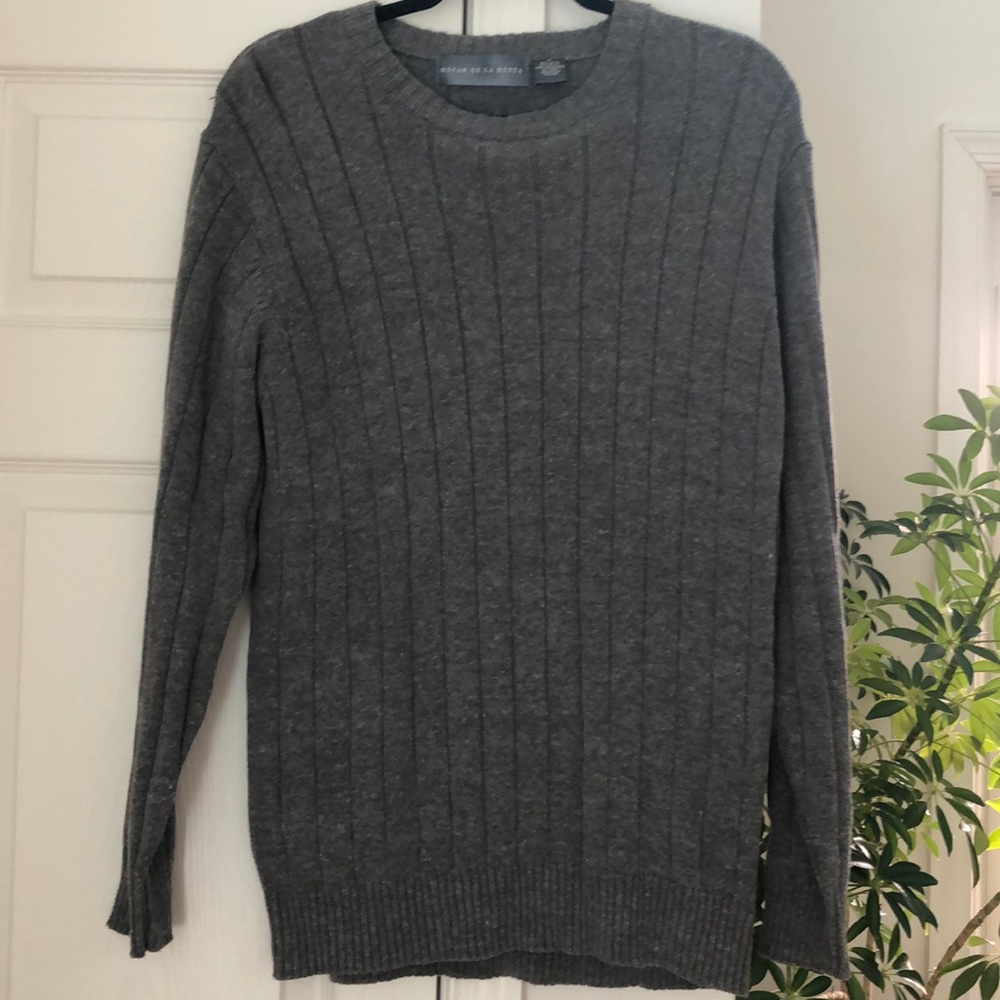 Oscar de la Renta Grey Sweater